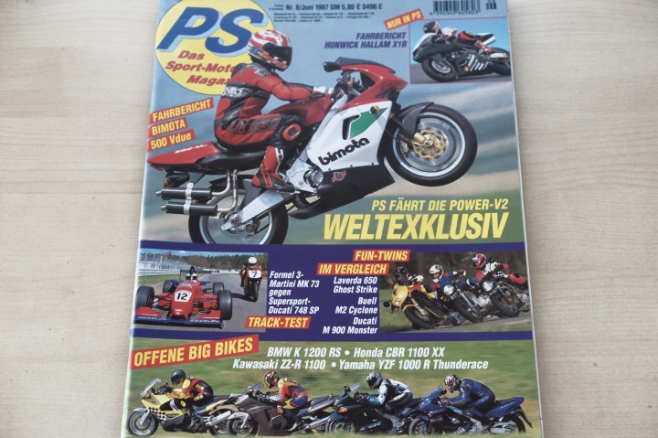 Deckblatt PS Sport Motorrad (06/1997)